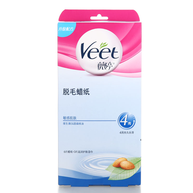 Buy Veet Hair To Hair Waxed Fragile Skin Yi Min 6 Tablets 16