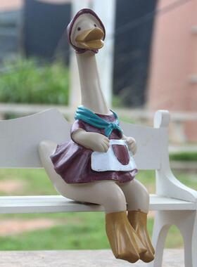 花园摆件造景庭院装饰鸭子阳台布置民宿别墅户外室外创意摆设露台