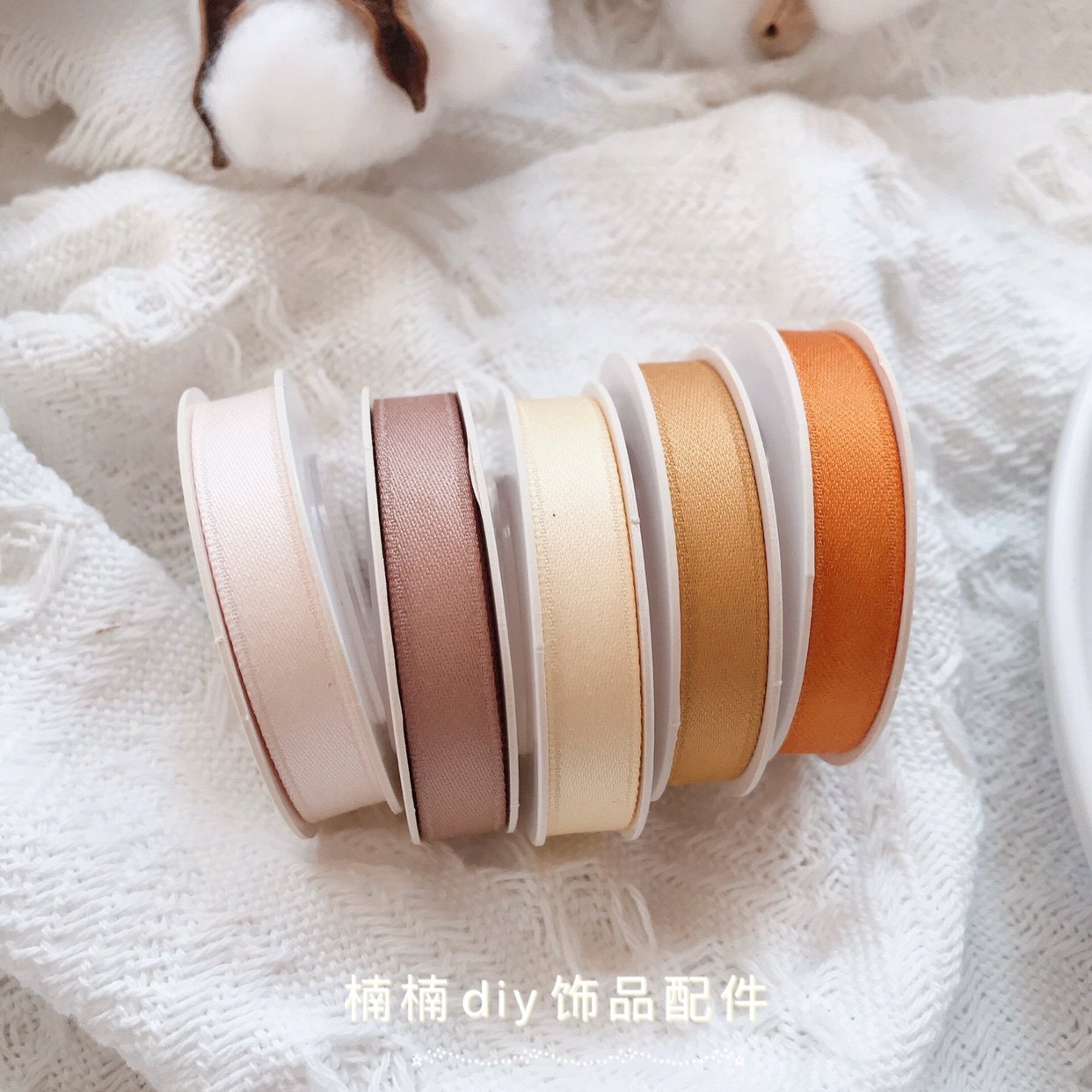 新款1cm哑光涤棉彩色丝带韩版高端发饰手工蝴蝶结配件包夹丝带,淘宝优惠券,粉丝福利购,淘宝优惠卷