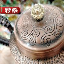 Xinjiang Kashgar Crafts Red Copper Teapot Practical Handmade Bronze Ware O Household Goods