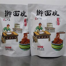 Вакуумный мешок 新品陜西凉皮面皮袋子 宝鸡岐山擀面皮外i包装 非真空袋 1200个
