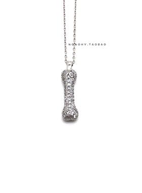 王一博同款微镶钻吊坠男女项链