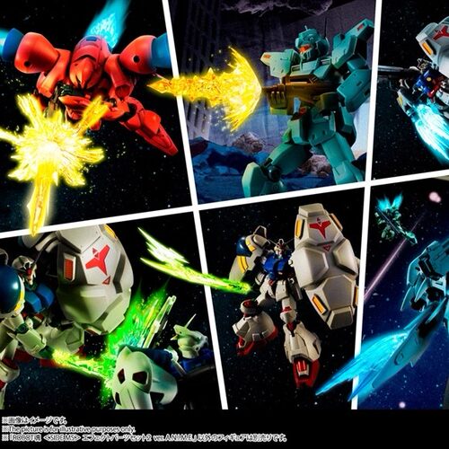 散货 万代 robot魂 R魂 HG 高达 特效套装2 射击 喷射 光剑 特效 - 图0