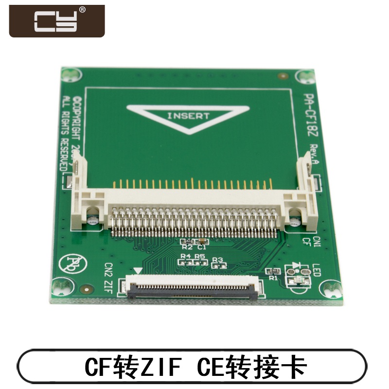 CF转ZIF CE转接卡CF转CE ZIF转CF接口 CE排线硬盘转接卡EP-040 - 图2