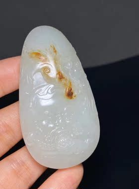 籽料把件新疆和田玉