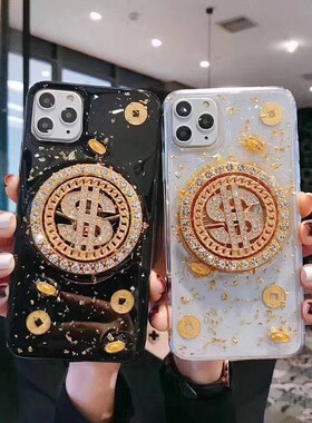 手机壳配件大号旋转超过1分钟王俊凯同款美元美金转盘