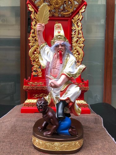 大二爷伯七爷八爷马来西亚金身阴神乩童神明黑白无常神明神像 - 图0
