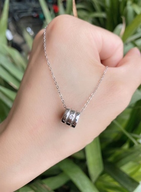 锁骨链生日礼物钻石吊坠送女友