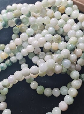 10MM108颗瑕疵品特价处理翡翠