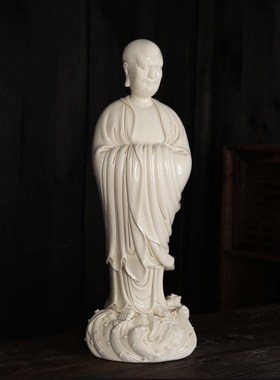 达摩德化佛像雕塑艺术风装饰品