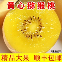 Sichuan Yellow Heart Exotic Fruits Fresh season Fruit Chic Exotic Fruit season Pregnant Womans Golden Monkey Peach Whole Box