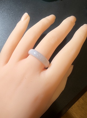 包邮缅甸翡翠a货指环戒圈水戒指