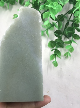 新疆和田玉印章料边角料玉石料下脚料雕刻把件镇纸毛料包邮423克