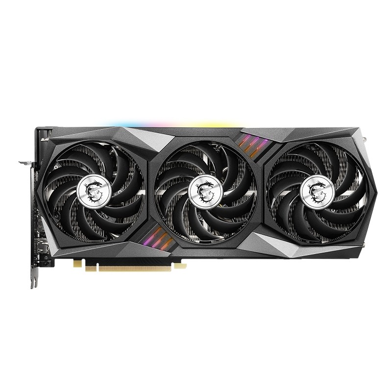 微星MSI魔龙 GeForce RTX 3060 GAMING X TRIO 12G  游戏显卡 LHR - 图0