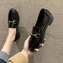 Ingléin Breeze Small Leather Shoes Women 2023 Spring Autumn New 100 Hitch Bottom Professional Single Shoes Women With Soft Underfoot Lefu Shoes