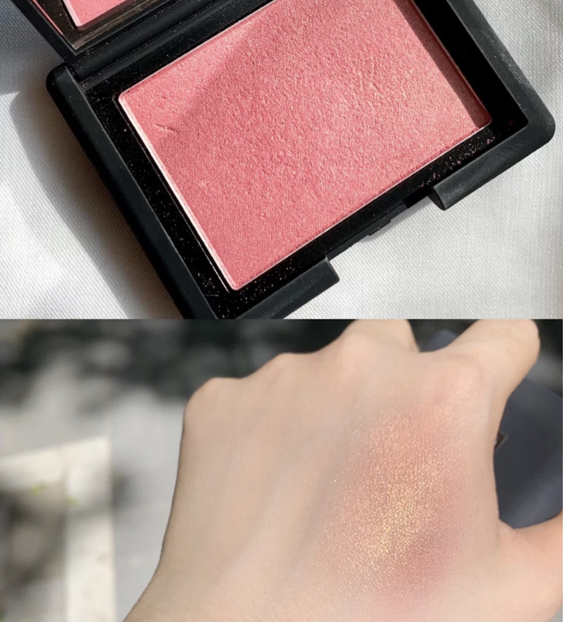 Nars/娜斯腮红高潮orgasm泰姬陵深喉deep纳斯蜜粉饼-图0