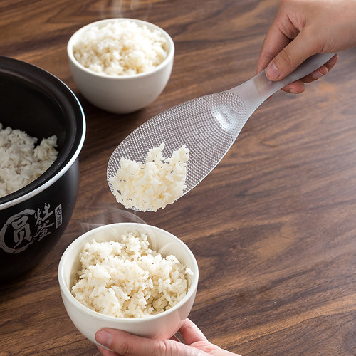 日本进口Marna饭勺子不粘米饭盛饭勺家用电饭煲锅打饭铲子耐高温-图1