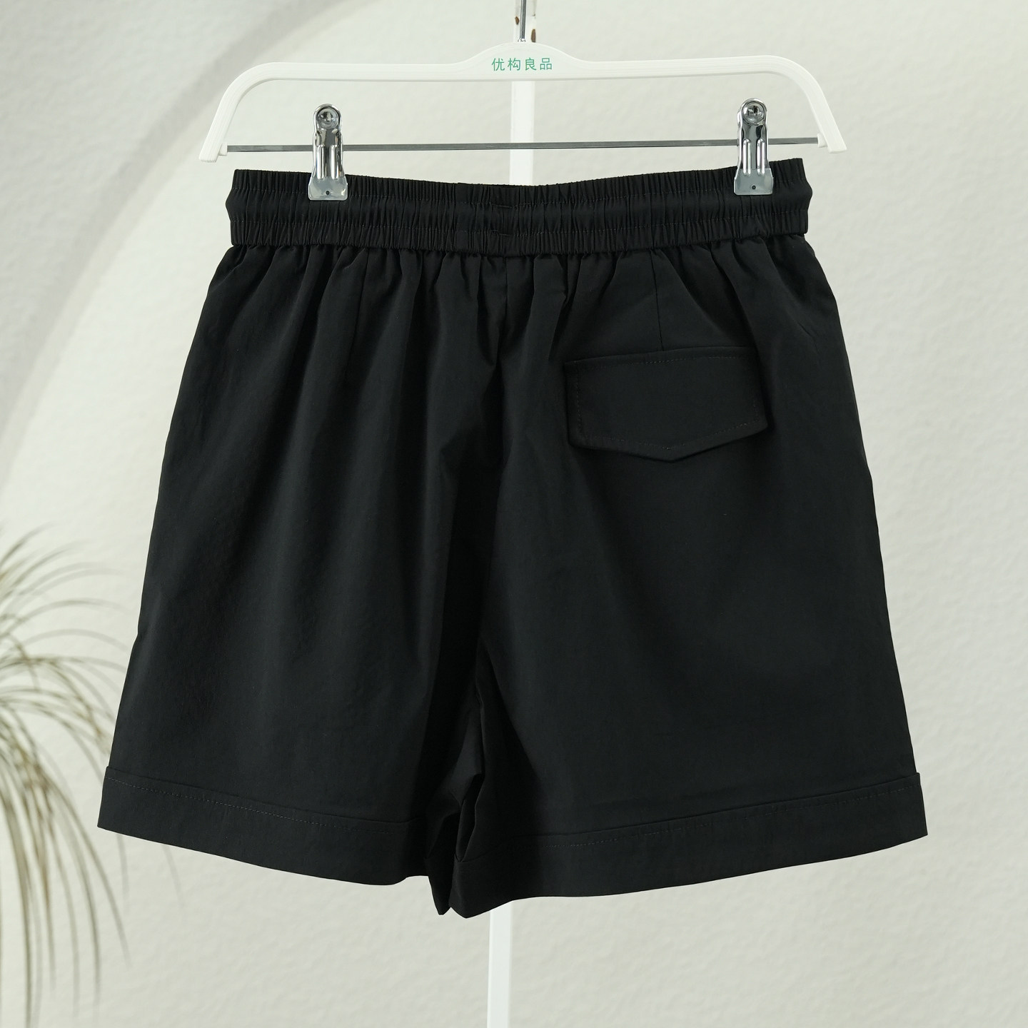 女士松紧腰阔腿短裤宽松百搭休闲显瘦速干透气A字裤2026夏季新品,淘宝优惠券,粉丝福利购,淘宝优惠卷