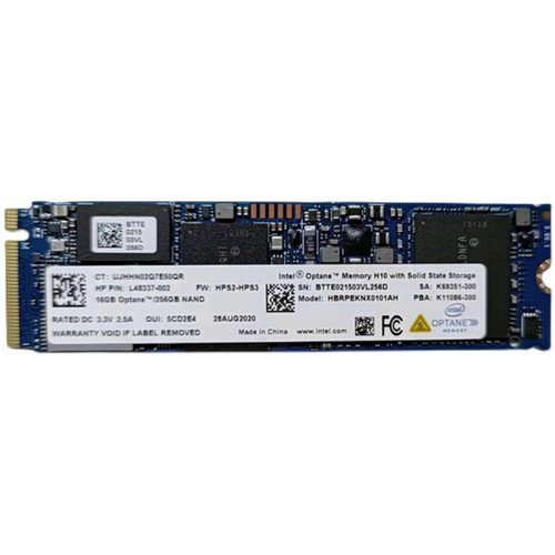 Intel/英特尔Optane傲腾H10固态硬盘256G M.2 PCIE3.0全新SSD-图3