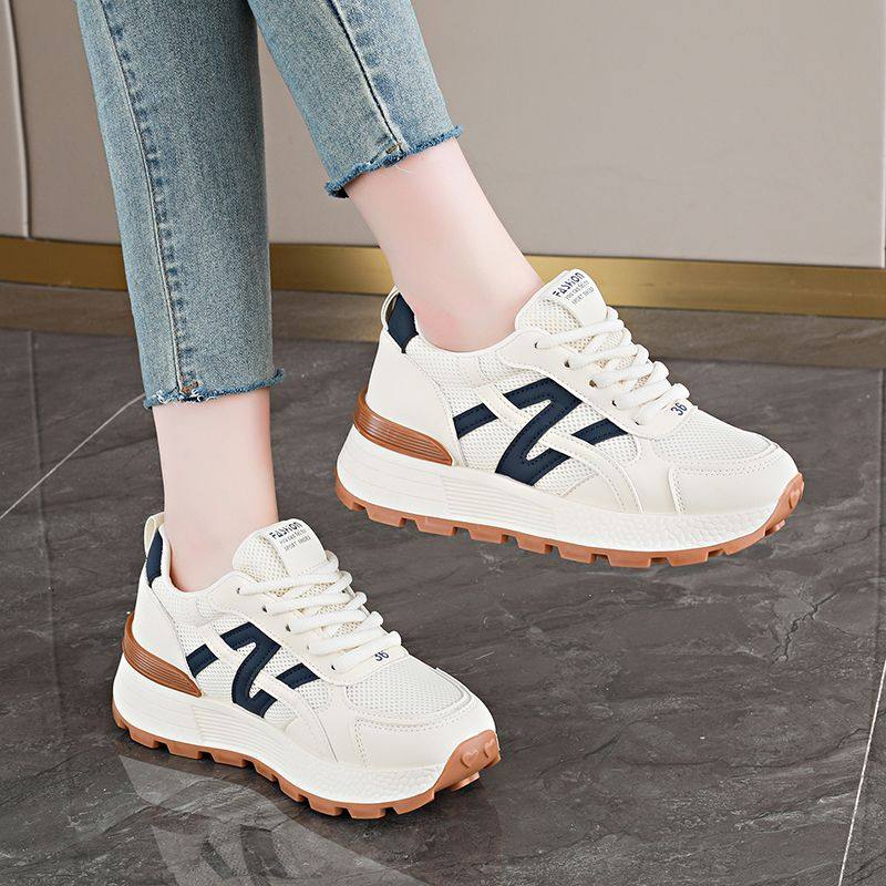 秋冬休闲舒适厚底小白鞋板鞋女鞋百搭轻便防滑软底,淘宝优惠券,粉丝福利购,淘宝优惠卷