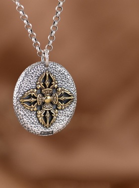 男990足银吊装美好寓意生日礼物