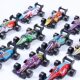 Pull back children's toy car wholesale mini car alloy car simulation boy prize gift gift six one