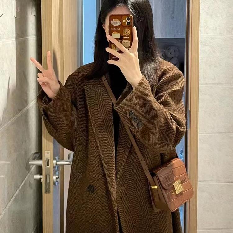 小妹专属  新款小个子赫本风超好看呢子大衣女秋冬高级感毛呢外套_小懒猫美衣6号店_女装/女士精品-第3张图片-提都小院 小妹专属  新款小个子赫本风超好看呢子大衣女秋冬高级感毛呢外套_小懒猫美衣6号店_女装/女士精品-第3张图片-提都小院