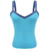 Демисезонная удерживающая тепло бархатная шерстяная эластичная майка топ, облегающий крой, по фигуре