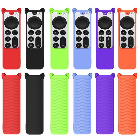 Suitable for Apple TV Siri Remote 4K TV box remote control silicone protective case