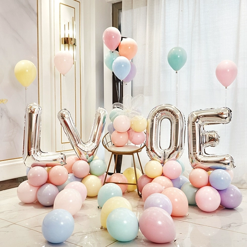 Love Alphabet Aluminum Film Decord