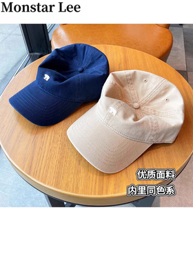 Monstarlee鸭舌帽春夏宽帽檐