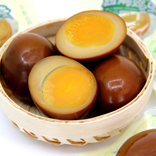 众小合盐焗鸡蛋1200g/40枚卤鸡蛋小包装休闲食品早餐卤蛋食品免邮 - 图2