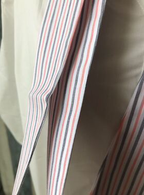 条纹棉布腰带中性通用