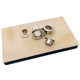 Thickened eye circles high foot belt installation tool