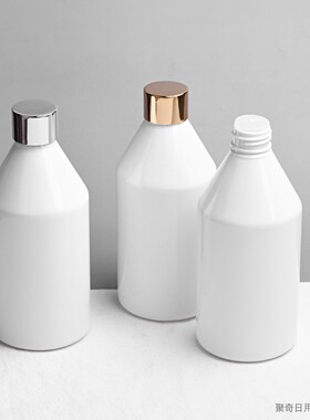 电化铝300ml白色塑料乳液瓶