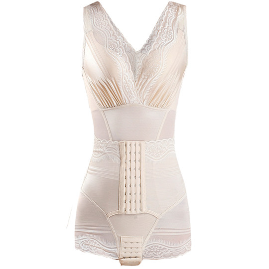 Reinforced-breasted tight-fitting artifact stomach-controlling body-shaping garment