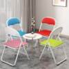 Folding chair dining chair simple portable backrest