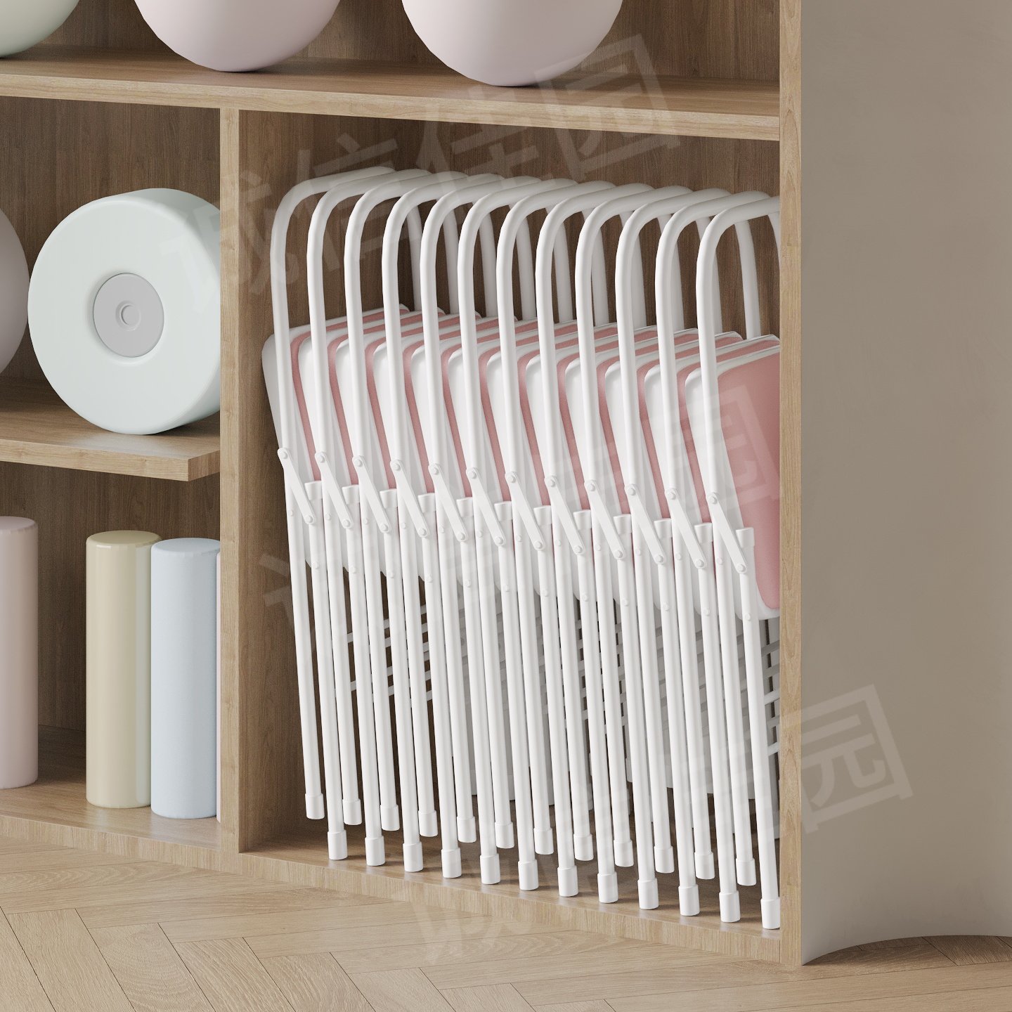 Yoga瑜伽椅艾扬格辅具瑜伽椅PU面瑜伽椅辅助椅折叠凳子普拉提椅子,淘宝优惠券,粉丝福利购,淘宝优惠卷