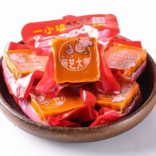 重庆小火锅底料50g*20袋 小包装 一人份单人麻辣火锅厨艺大咖 - 图2