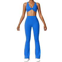 Tight Body Grinding yoga suit Honey Peach Hip micro Laspeed Dry Beauty Back Fitness Sports Suit Women 8449
