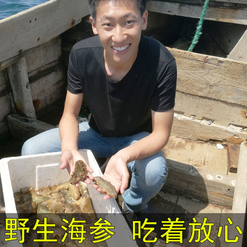 龙王府海参 淡干海参 野生刺参海参干货 50克包邮 6至7年参龄 - 图1