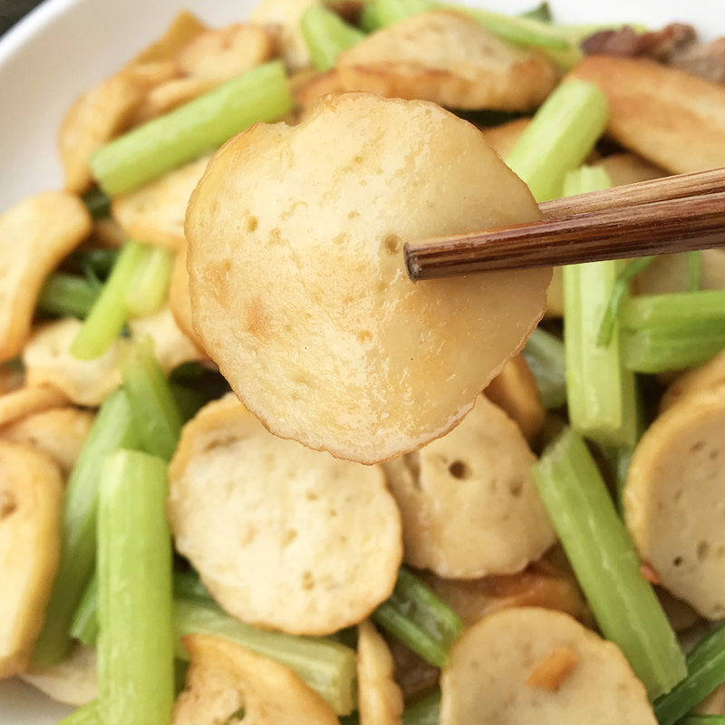 闽浙地方特产扬美美食仿鳕鱼块鱼饼火锅汤料小吃鱼饼条鱼豆腐 - 图1