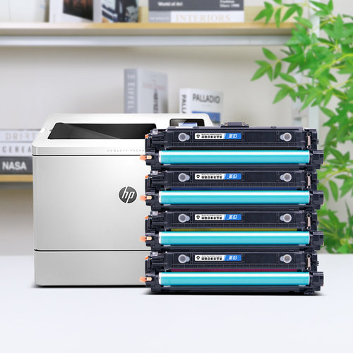 适用惠普CF360A硒鼓M553DN墨盒m553N/X M552DN晒鼓HP508A彩色硒鼓 - 图1