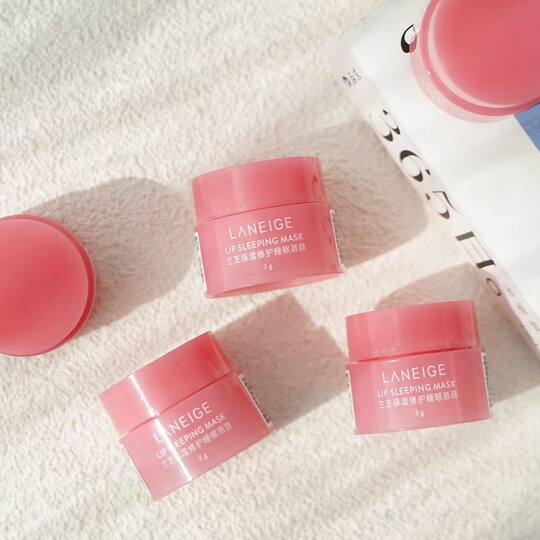 Laneige Lippenmaske 3g Inlandszähler echte echte Fälschung eins gleicht zehn aus