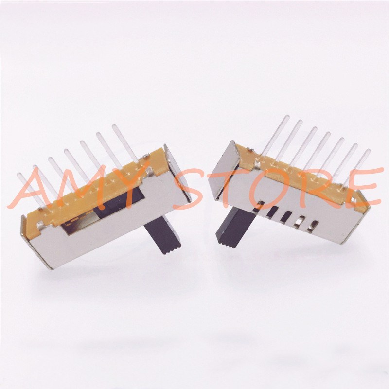 5pcs SS 15E01 Vertical (1P5T) 5 Positions Toggle Slide DIP - 图0