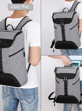 SOCKO Casual Waterproof 17inch Laptop Bag Men's Large Ca