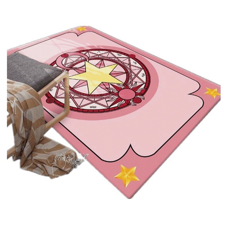 7 type Cardcaptor Sakura Clow Plush Carpet Sailor Moon Rug M - 图0