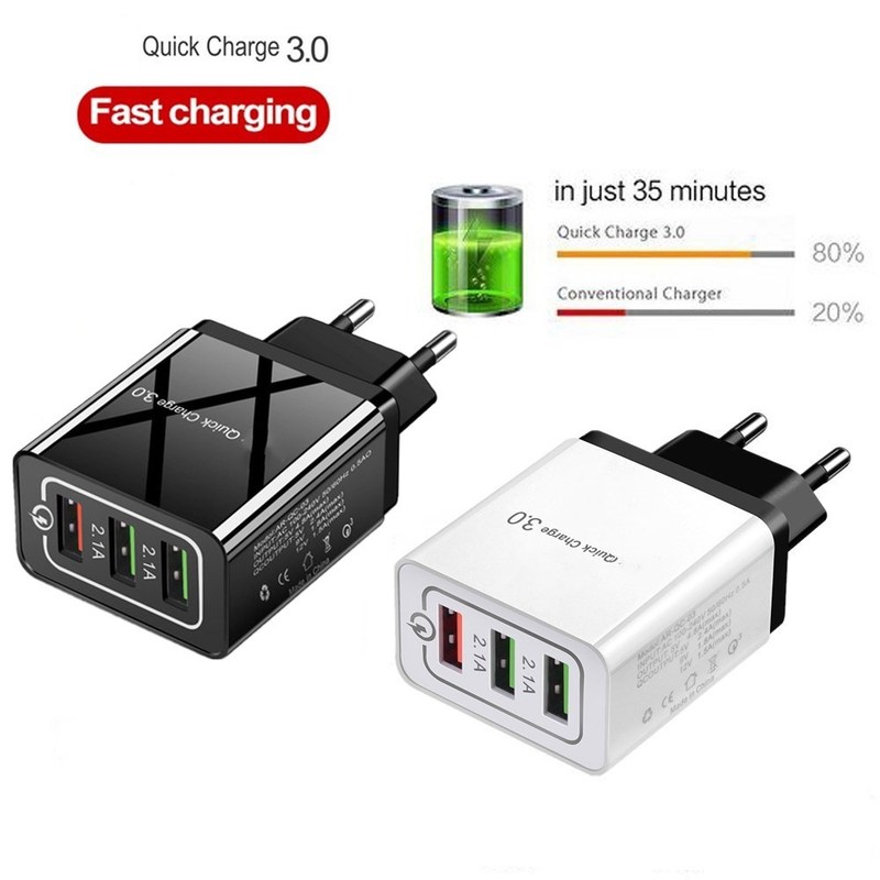 USB Chargers Quick Charge 3.0 4.0  Charging Smart Mobil - 图3