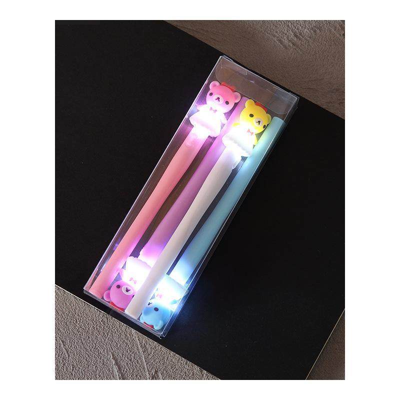 4Pcs/Set Gel Pen nicorn Pen Stationery Kawaii School Supplie - 图3