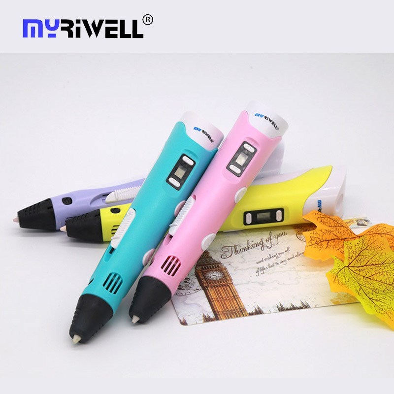 myriwell 3d pen display pen with free pla 1.75mm filament a - 图1